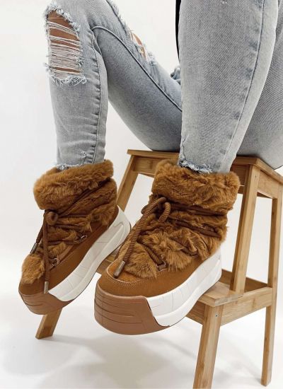 Ankle Booties platform Women footwear HOP HOP SHOP: Women's