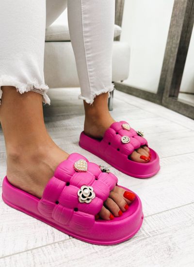 Gumene papuče F027 - PINK