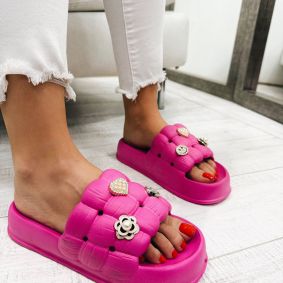 Gumene papuče F027 - PINK