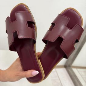 Ženske papuče F246 - BORDO