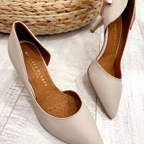 Kožne štikle F335 - BELEZZA SCARPE - BEŽ