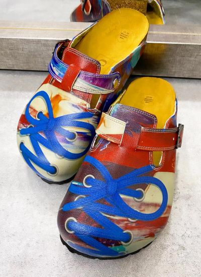 Patterned women clogs COLORFUL - PATTERNED