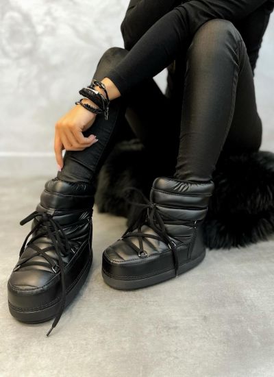 ANKLE TEXAPORE SNOW BOOTS - BLACK