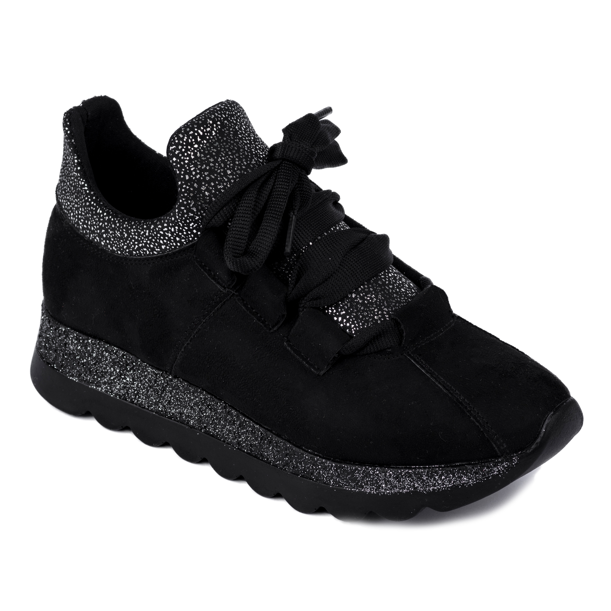 STRASS SNEAKERS - BLACK