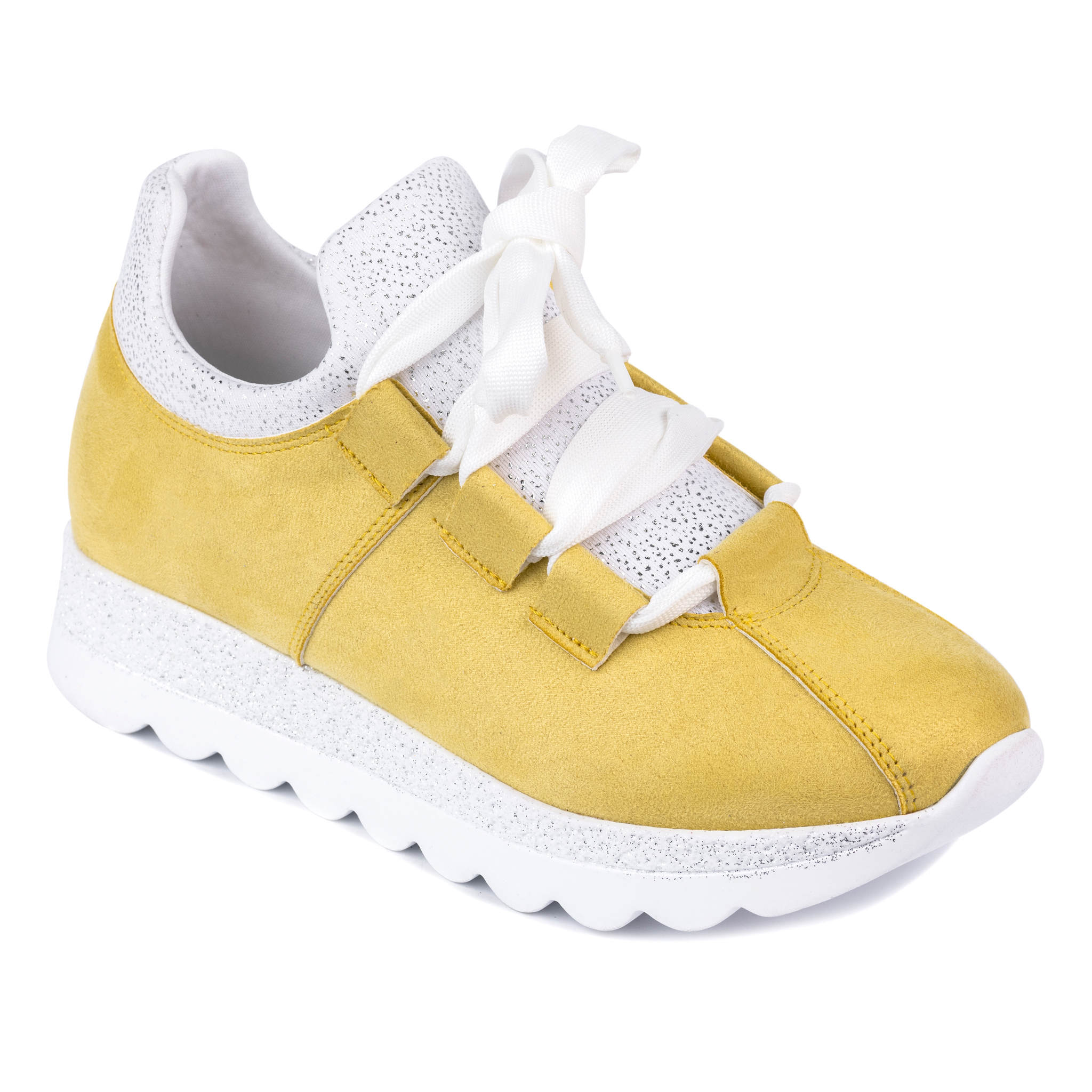 STRASS SNEAKERS - YELLOW