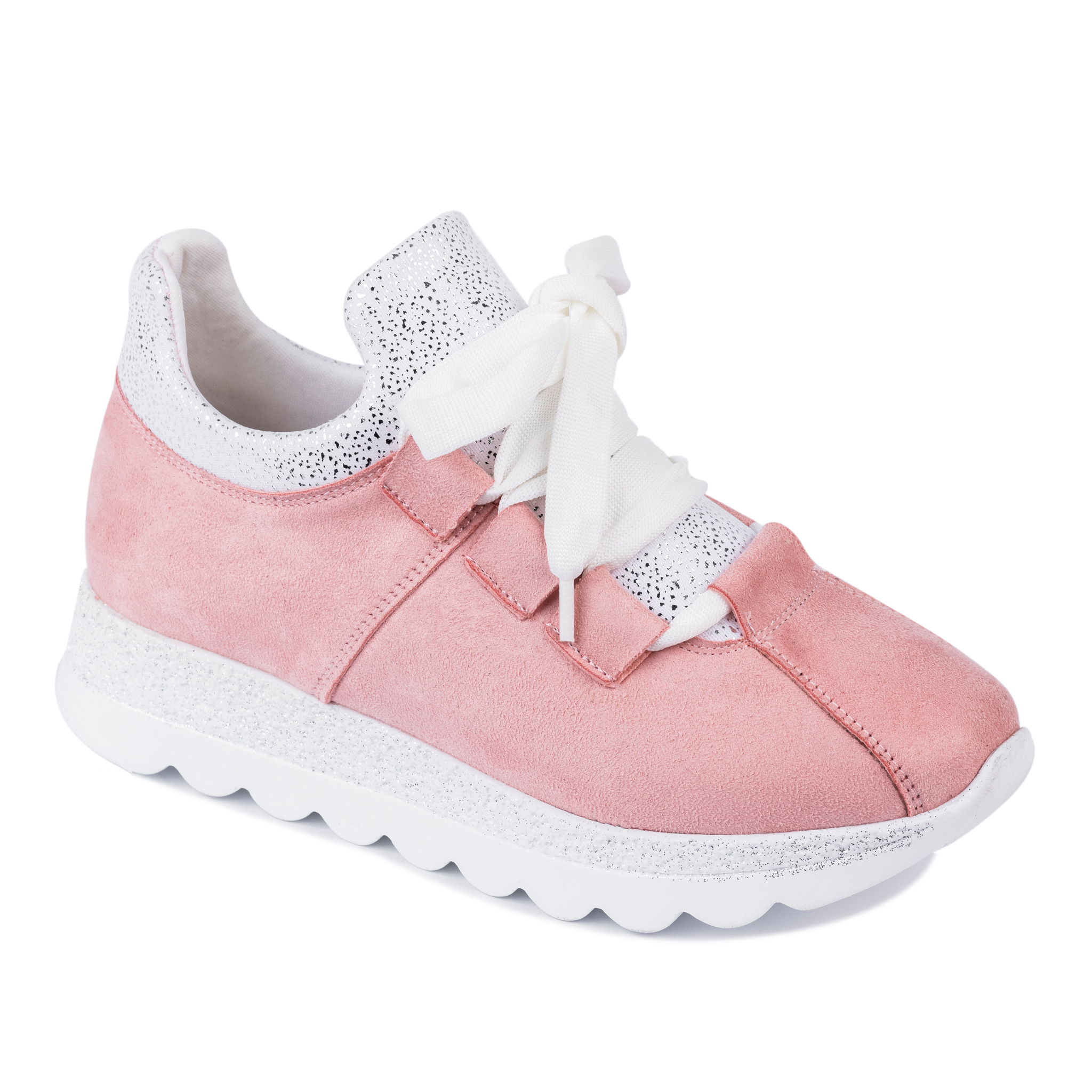 STRASS SNEAKERS - ROSE