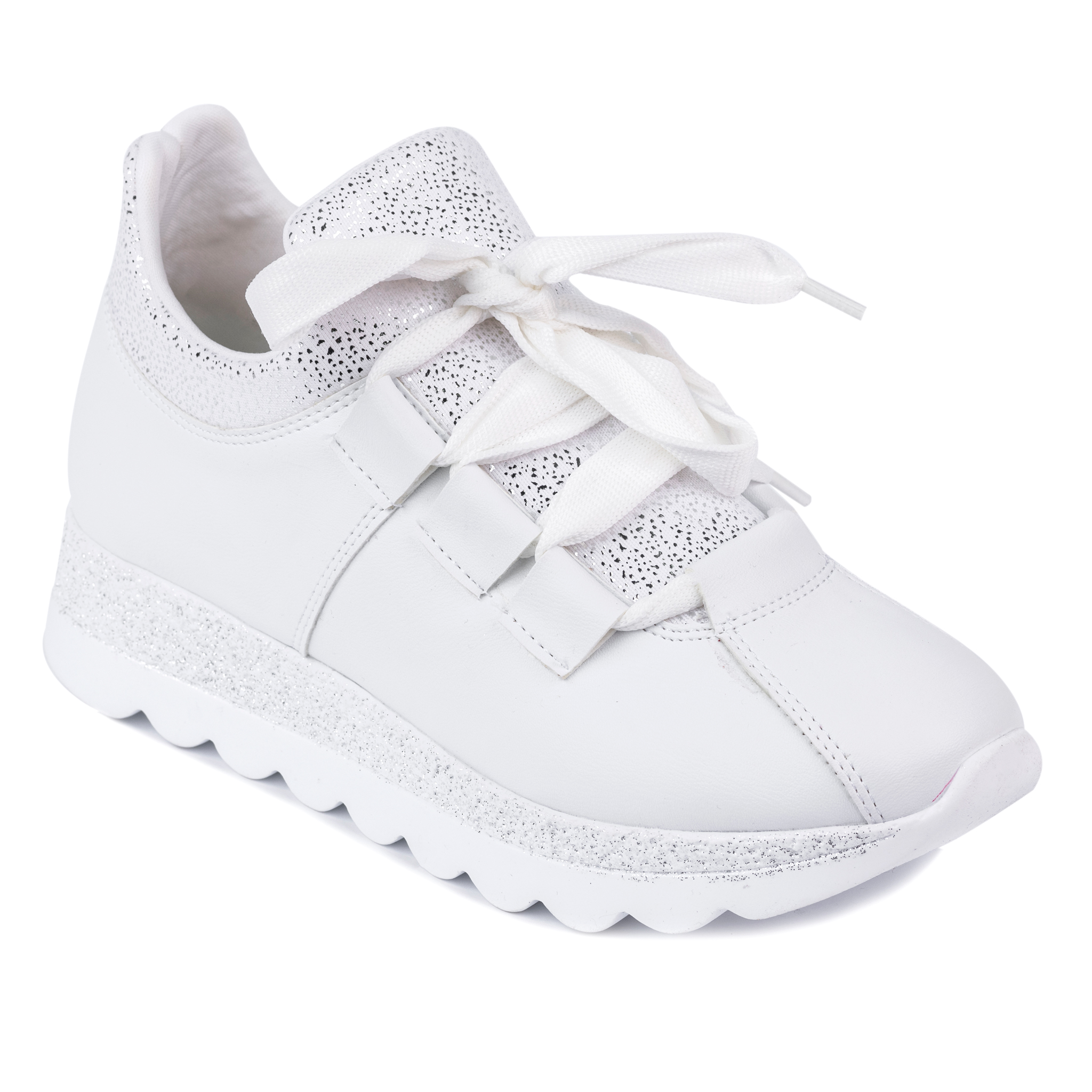 STRASS SNEAKERS - WHITE