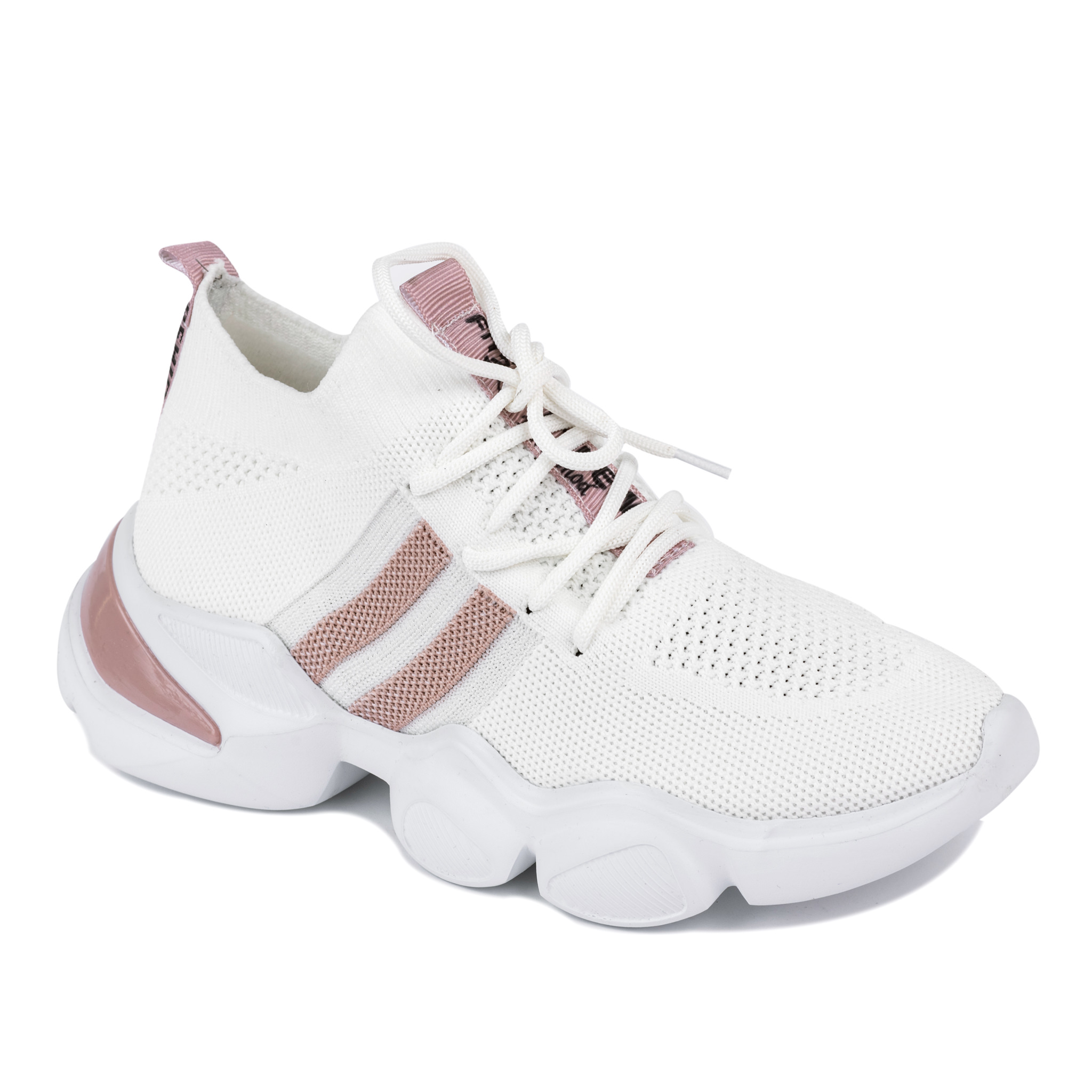 STRETCH SNEAKERS - WHITE