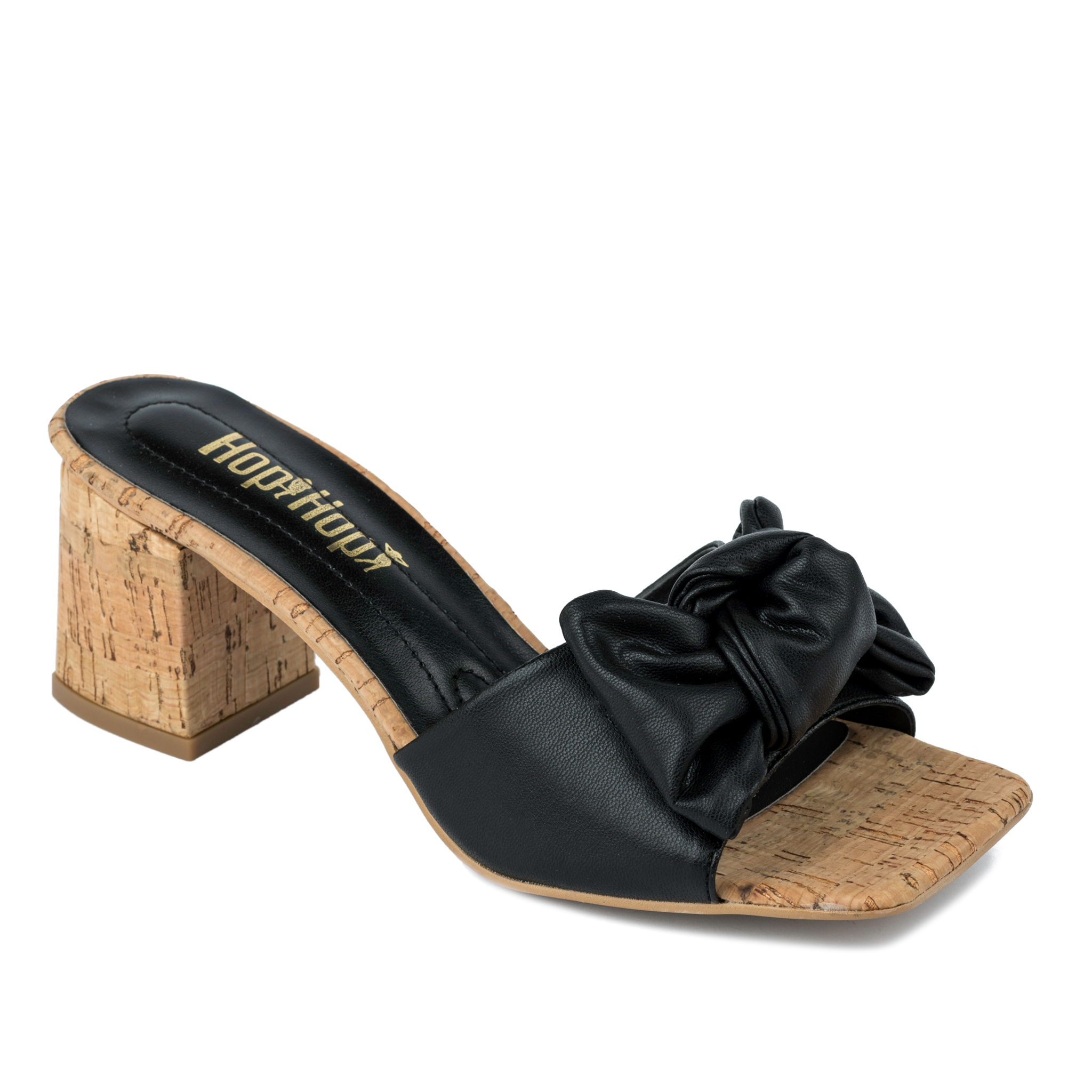 Women Slippers and Mules A170 - BLACK