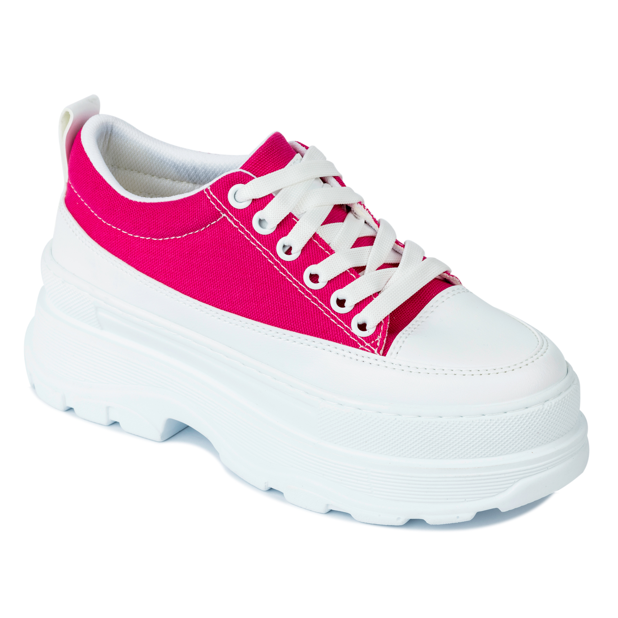 HIGH SOLE SNEAKERS - PINK
