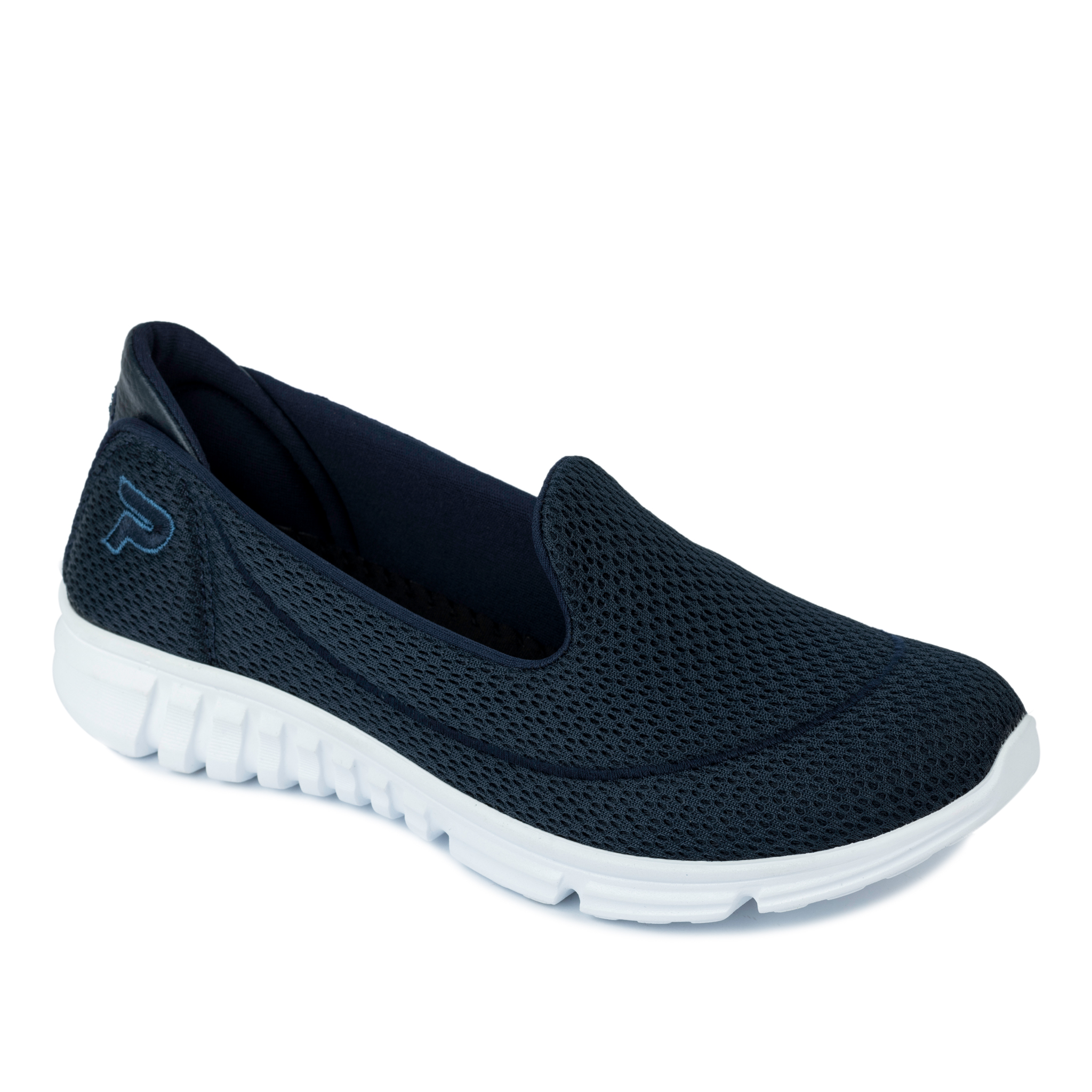 SHALLOW PULL ON SNEAKERS - NAVY BLUE