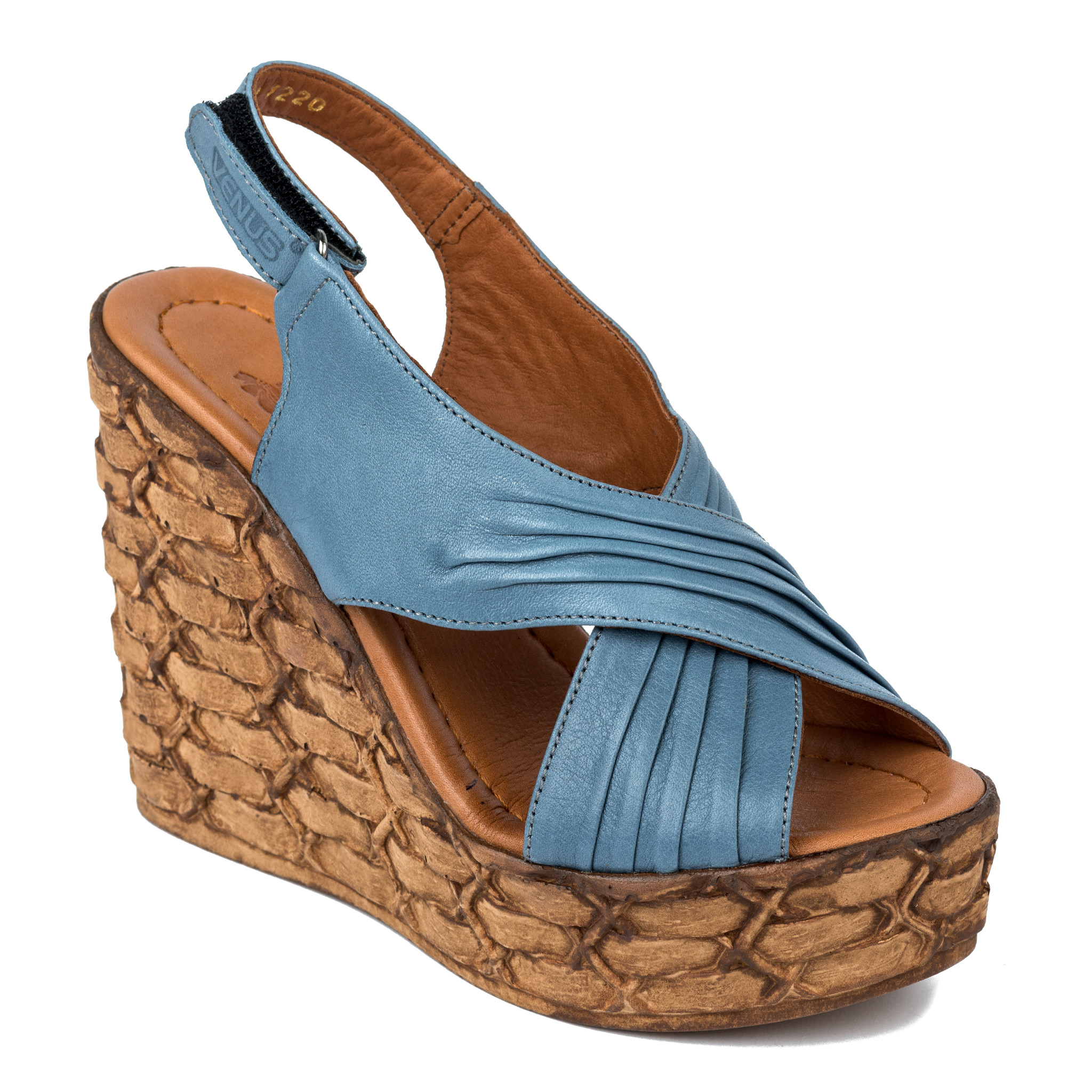 Women sandals A189 - BLUE