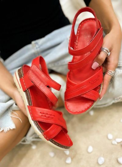 Women sandals A192 - RED