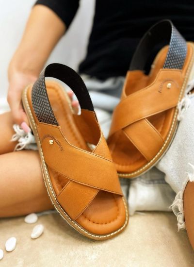 Women sandals A197 - CAMEL