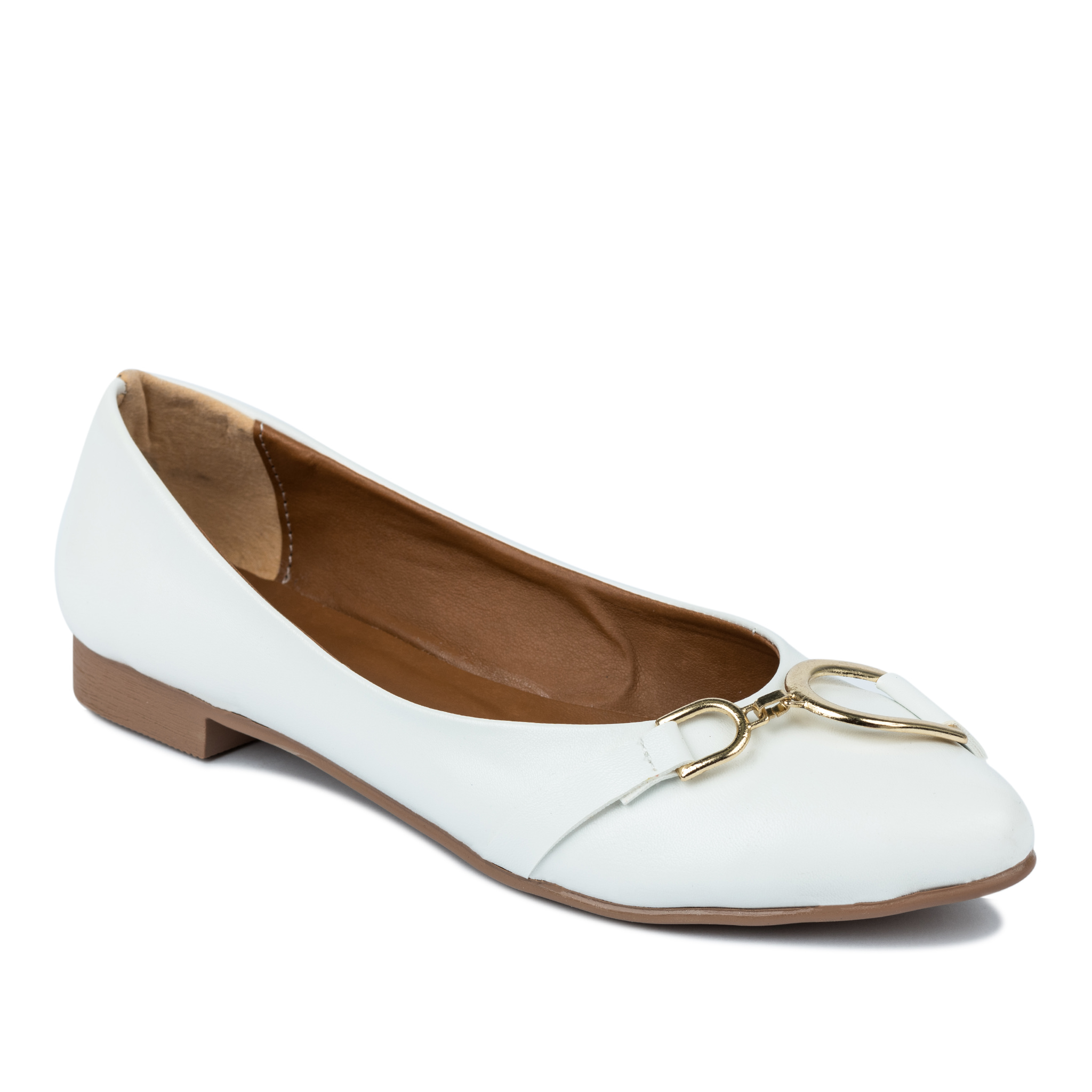 FLATS WITH ORNAMENTS - WHITE
