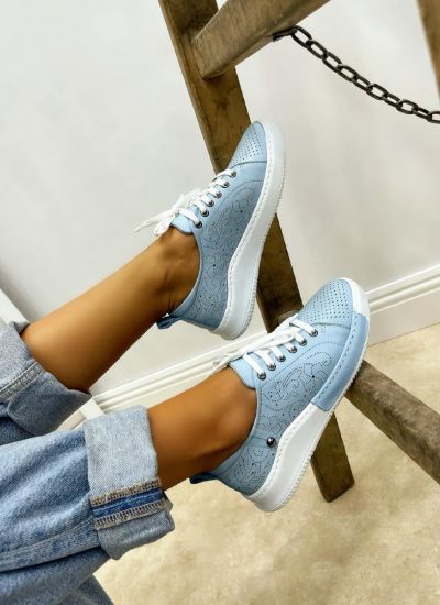 Women sneakers A240 - BLUE